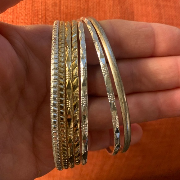 Bangle bracelet set - Picture 2 of 4